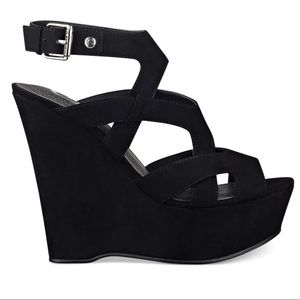 G by Guess Hampton Camoscio Platform Heels